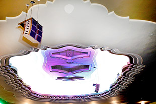 L-Acoustics Kara cabinets are positioned left, centre and right Hammersmith Apollo