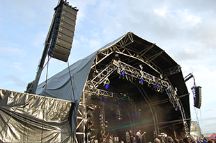 Event Sound & Light’s new MLA in action Event Sound & Light’