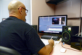 Mackie CR5BT speaker in use at Full Sail Full Sail