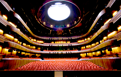 Oslo Opera House auditorium (Pic: Erik Berg) Oslo Opera House