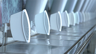 Gatwick Airport Skybridge sound installation Gatwick Airport Skybridge sound installation