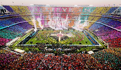 Super Bowl 50 half-time show (Pic: Ezra Shaw/Getty Images) Super Bowl 50