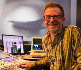 FOH engineer Dave Bracey