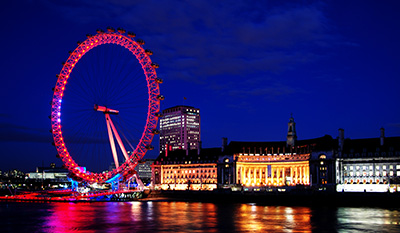 London South Bank skyline