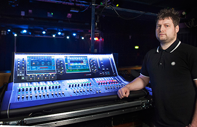 Scala FOH engineer David Preston