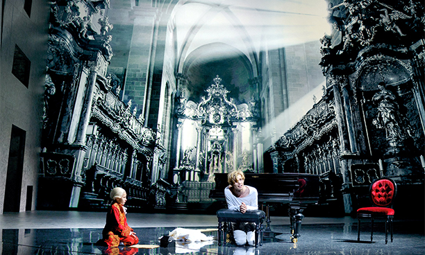 The set for Mozart! (Pic: Deen van Meer)