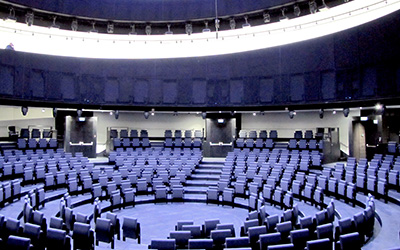 Inside the Matryoshka conference hall