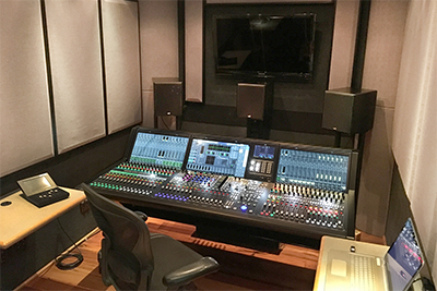 Voyager production truck with new Lawo mc²56 console