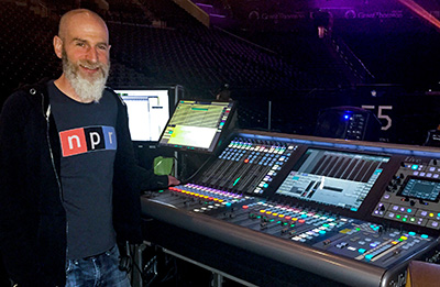 Imagine Dragons FOH engineer, Scott Eisenberg