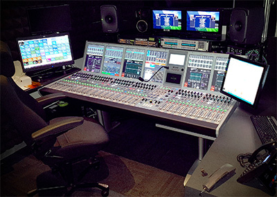 Fox Sports Australia's new Calrec Artemis console