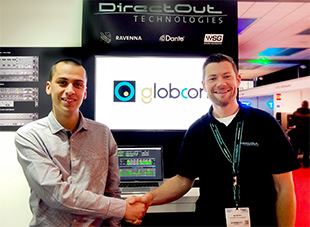 Alessandro Bigi (globcon), Jan Ehrlich (DirectOut)