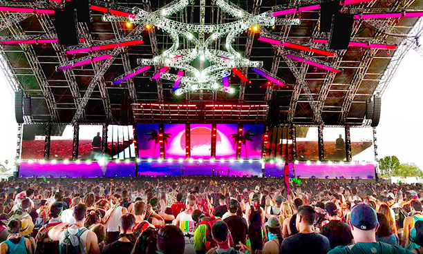 Coachella’s Sahara Tent 