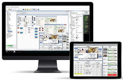 Symetrix' Visionary PacketAV integration