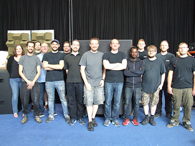 The EM Acoustics team