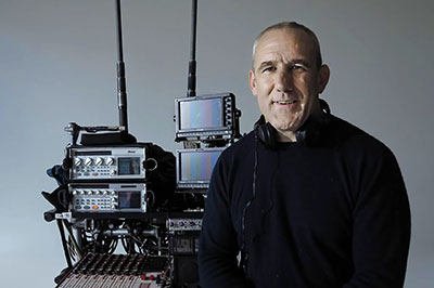 Production sound mixer Simon Hayes