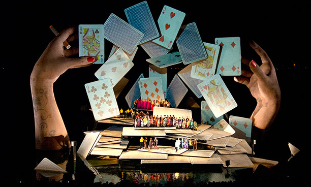 Carmen at the annual summer Bregenz Festival