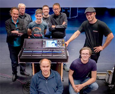 Menno van der Gaag (sound Meervaart), Martin Keereweer (head of technical dept, Meervaart), Jasper de Vries (sound Meervaart), Per Duringshoff (freelance sound engineer), Jeroen Gorissen (sound Meervaart), Rob Verschoor (sound Meervaart),