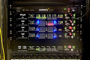 Optocore rack