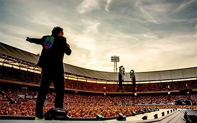 Marco Borsatto at Rotterdam’s De Kuip stadium