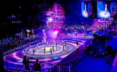 The Arena floor