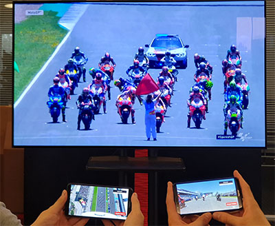 NativeWaves offers second screen coverage of MotoGP