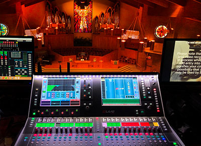 Allen & Heath dLive C3500 Digital Mixing System at FOH