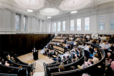 Royal Academy of Art’s new Benjamin West Lecture Theatre