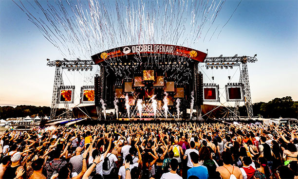 The Decibel Open Air stage
