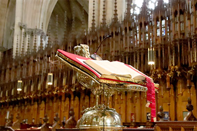 Shure audio systems in York Minster