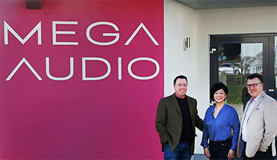 Point Source Audio and Mega Audio staff