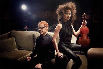 Sandy Cameron and Danny Elfman