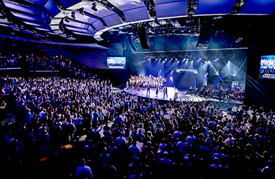 Gateway Church’s Southlake worship space can seat 4,000 people