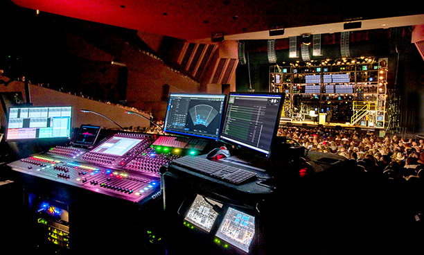 L-ISA Controller and DiGiCo SD10T 