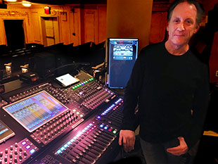 FOH engineer Peter Keppler