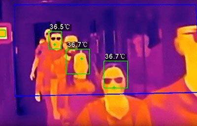 Deva's body temperature detection