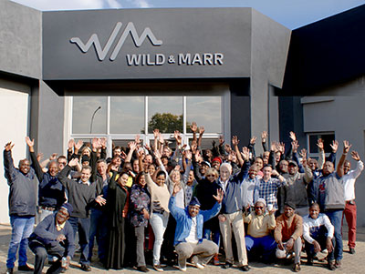 Wild & Marr's HQ in South Africa