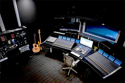 Funk Studios' Studio A with SSL Duality δelta