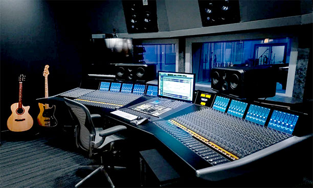 Funk Studios' Studio A with SSL Duality δelta