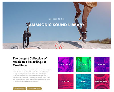 Røde Ambisonic Sound Library