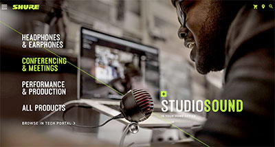 Shure Tech Portal