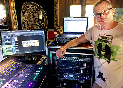 FOH engineer Herbert ‘George’ Chapman