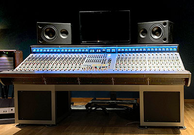 Danley Studio 2 monitors at Tweed Recording