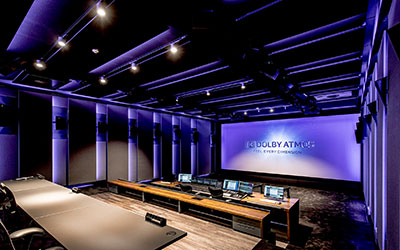 Mix stage at Amsterdam’s STMPD Studios