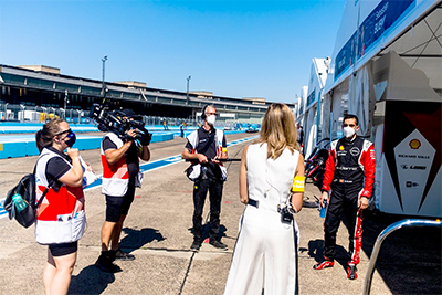 Spacer Bubble system in use for Formula E coverage