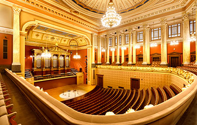 Dvořák Hall – one of the oldest concert halls in Europe