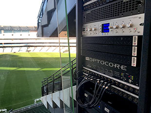 The MCG's Optocore installation