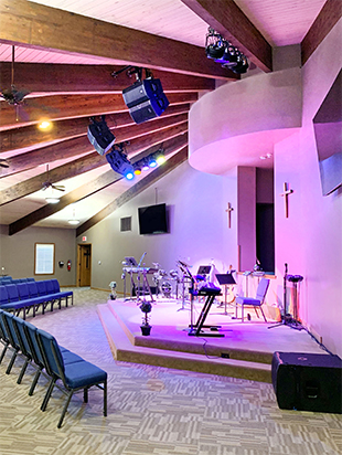 New DAS Vantec system at 7 Mountains Church