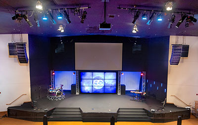 The Experience Church 500-seat sanctuary
