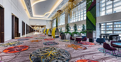 Caesars Forum pre-function area