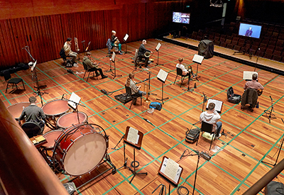 Orchestral performance at the Guildhall School of Music & Drama (Pic: Clive Totman)